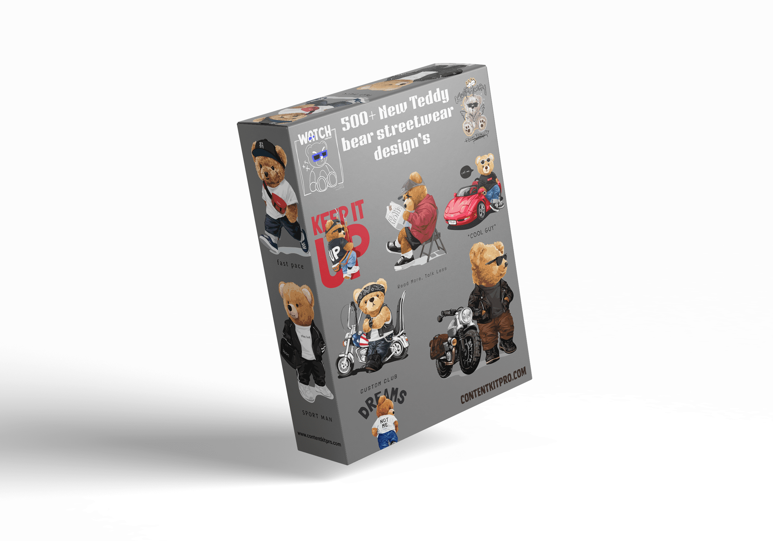 500+ New Teddy Bear Streetwear Designs