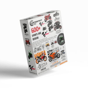 600+ Sports Bike T-Shirt Designs – Ride with Power & Style