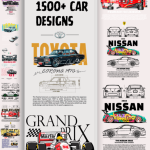 🔥Limited Time COMBO SALE: 1500+ CAR & 600+ SPORTS BIKE DESIGNS